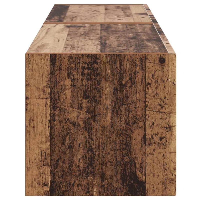 Casa si Gradina - Mobilier - Comode si corpuri - Comode - Dulap TV de perete Pe perete 2 pcs Lemn Vechi 60 x 31 x 29.5 cm - Infinity.ro
