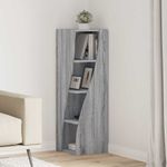 Casa si Gradina - Mobilier - Dulapuri si sifoniere - Dulapuri - Dulap de colt Alb 32x32x102cm Lemn compozit - Infinity.ro