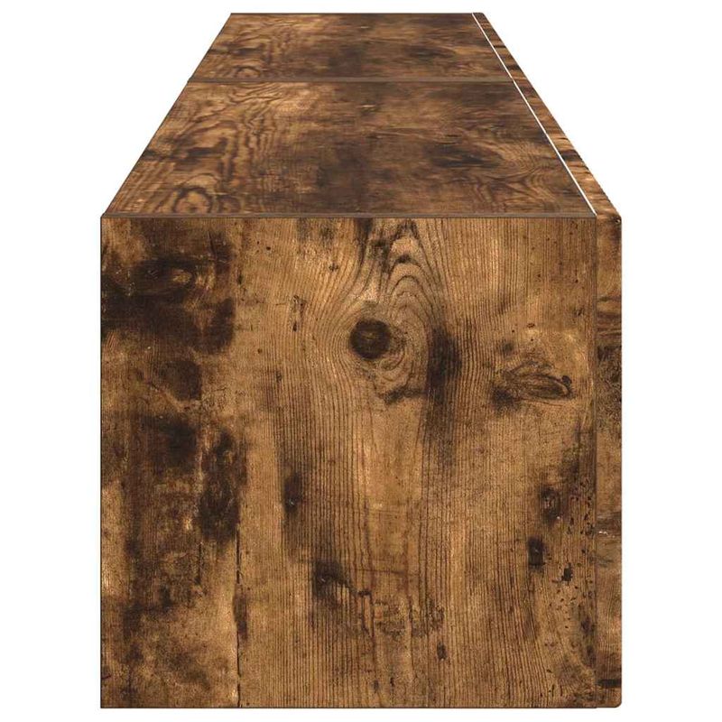 Casa si Gradina - Mobilier - Comode si corpuri - Comode - Dulap TV de perete 2 pcs Stejar fumuriu 60 x 31 x 29.5 cm - Infinity.ro