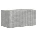Casa si Gradina - Mobilier - Comode si corpuri - Comode - Dulap TV de perete 2 pcs Beton 60 x 31 x 29.5 cm Lemn compozit - Infinity.ro
