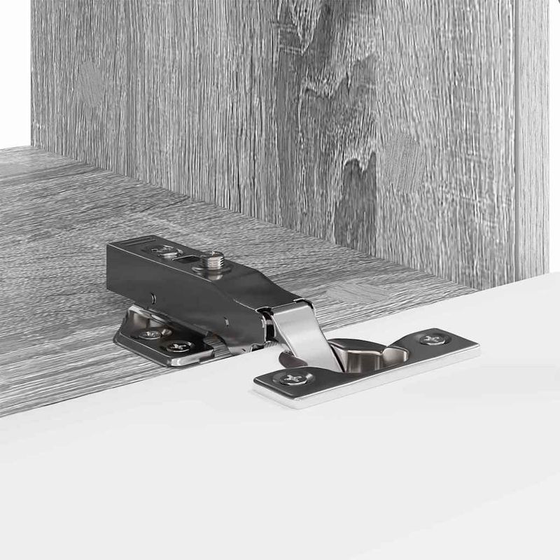 Casa si Gradina - Mobilier - Comode si corpuri - Comode - Dulap TV de perete Gri Sonoma 60 x 31 x 29.5 cm Lemn compozit - Infinity.ro