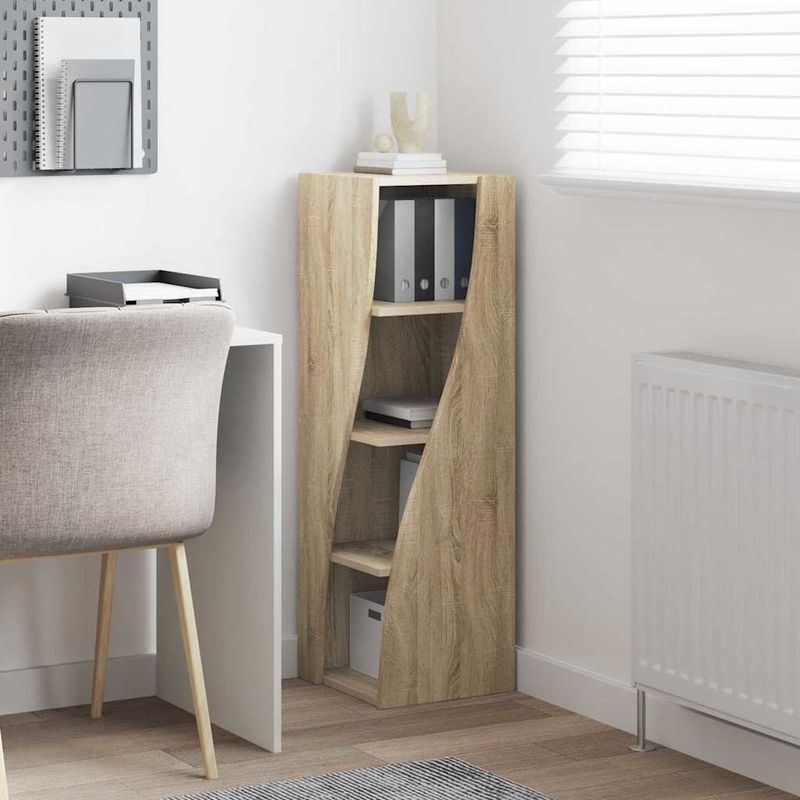 Casa si Gradina - Mobilier - Dulapuri si sifoniere - Dulapuri - Dulap de colt Alb 32x32x102cm Lemn compozit - Infinity.ro