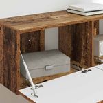 Casa si Gradina - Mobilier - Comode si corpuri - Comode - Dulap TV de perete Pe perete 2 pcs Lemn Vechi 60 x 31 x 29.5 cm - Infinity.ro