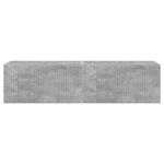 Casa si Gradina - Mobilier - Comode si corpuri - Comode - Dulap TV de perete 2 pcs Beton 60 x 31 x 29.5 cm Lemn compozit - Infinity.ro