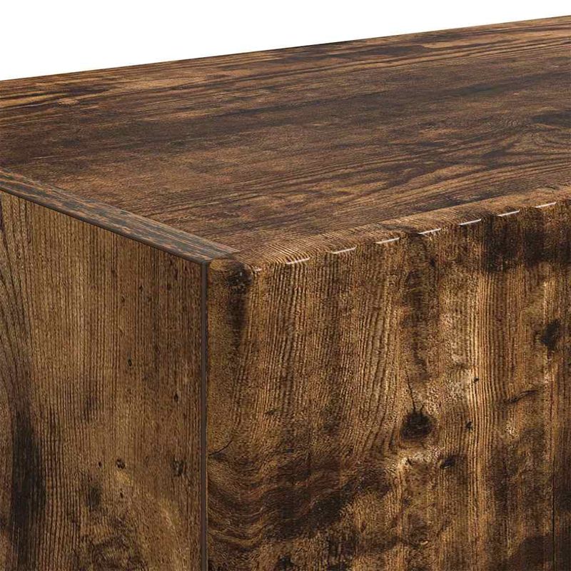 Casa si Gradina - Mobilier - Comode si corpuri - Comode - Dulap TV de perete 2 pcs Stejar fumuriu 60 x 31 x 29.5 cm - Infinity.ro