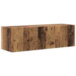 Casa si Gradina - Mobilier - Comode si corpuri - Comode - Dulap TV de perete Pe perete 2 pcs Lemn Vechi 60 x 31 x 29.5 cm - Infinity.ro