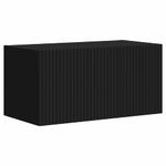 Casa si Gradina - Mobilier - Comode si corpuri - Comode - Dulap TV de perete Negru 60 x 31 x 29.5 cm Lemn compozit - Infinity.ro