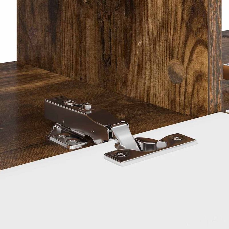 Casa si Gradina - Mobilier - Comode si corpuri - Comode - Dulap TV de perete 2 pcs Stejar fumuriu 60 x 31 x 29.5 cm - Infinity.ro