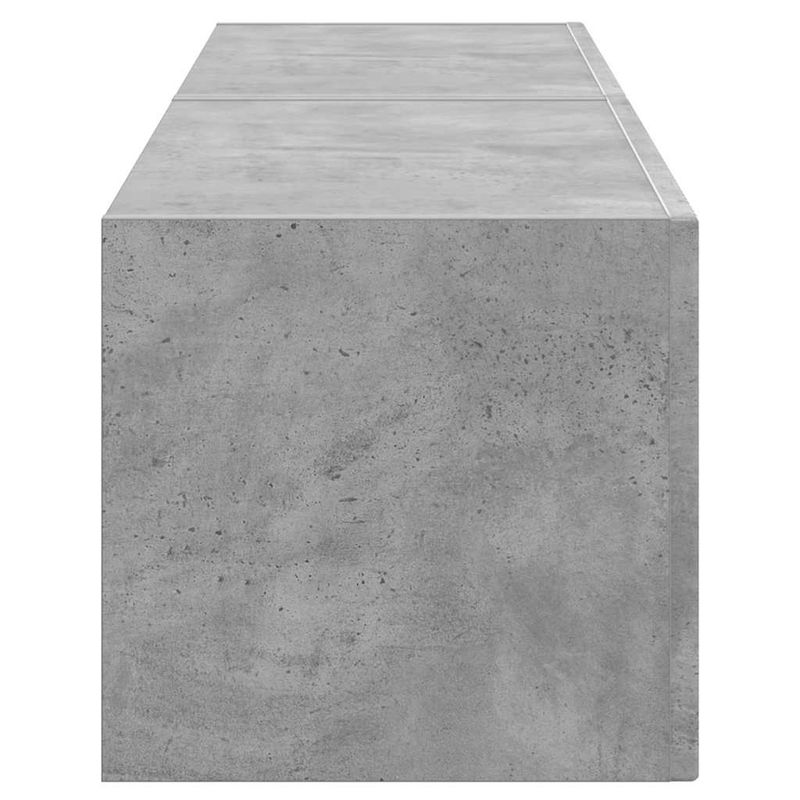 Casa si Gradina - Mobilier - Comode si corpuri - Comode - Dulap TV de perete 2 pcs Beton 60 x 31 x 29.5 cm Lemn compozit - Infinity.ro