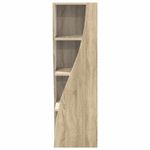 Casa si Gradina - Mobilier - Dulapuri si sifoniere - Dulapuri - Dulap de colt Alb 32x32x102cm Lemn compozit - Infinity.ro