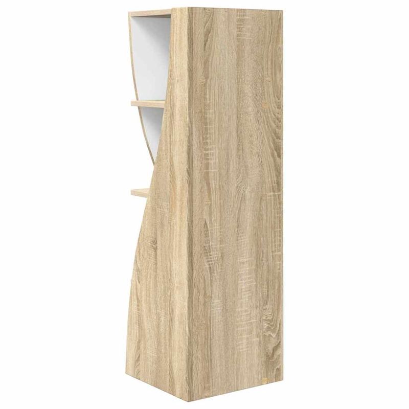 Casa si Gradina - Mobilier - Dulapuri si sifoniere - Dulapuri - Dulap de colt Alb 32x32x102cm Lemn compozit - Infinity.ro