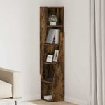 Casa si Gradina - Mobilier - Dulapuri si sifoniere - Dulapuri - Dulap de colt Alb 27,5x27x140cm Lemn compozit - Infinity.ro