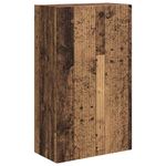 Casa si Gradina - Mobilier - Comode si corpuri - Comode - Dulap TV de perete Lemn Vechi 59,5 x 31 x 100 cm Lemn compozit - Infinity.ro