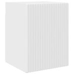 Casa si Gradina - Mobilier - Comode si corpuri - Comode - Dulap TV de perete Pe perete 2 pcs Alb Lucios 30 x 31 x 40 cm - Infinity.ro