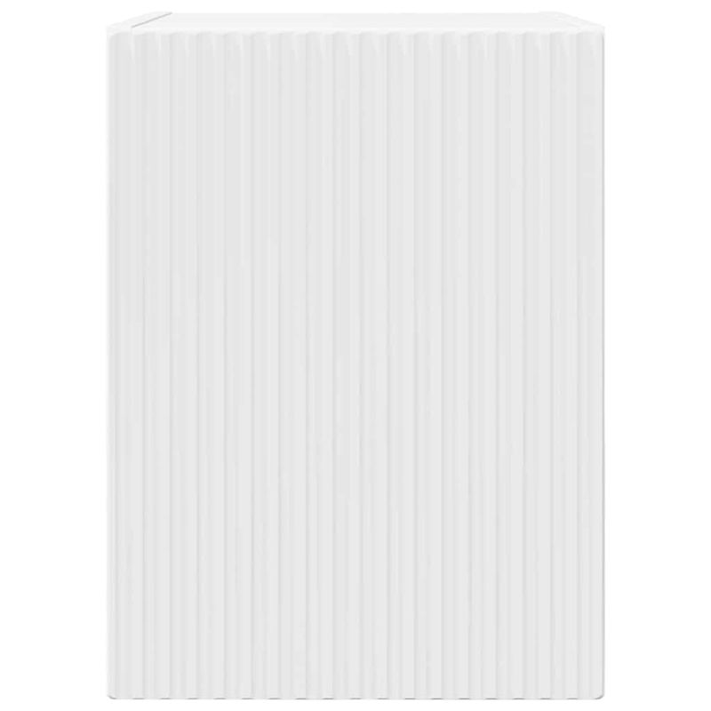 Casa si Gradina - Mobilier - Comode si corpuri - Comode - Dulap TV de perete Pe perete 2 pcs Alb Lucios 30 x 31 x 40 cm - Infinity.ro