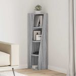 Casa si Gradina - Mobilier - Dulapuri si sifoniere - Dulapuri - Dulap de colt Alb 27,5x27x102cm Lemn compozit - Infinity.ro