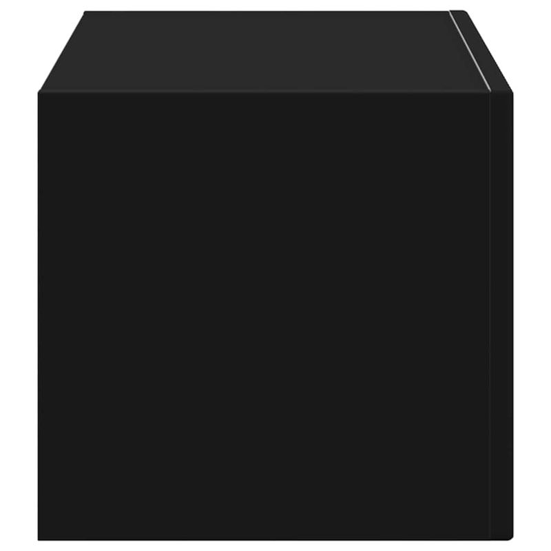 Casa si Gradina - Mobilier - Comode si corpuri - Comode - Dulap TV de perete Negru 60 x 31 x 29.5 cm Lemn compozit - Infinity.ro