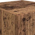 Casa si Gradina - Mobilier - Comode si corpuri - Comode - Dulap TV de perete Pe perete 2 pcs Lemn Vechi 30 x 31 x 80 cm - Infinity.ro