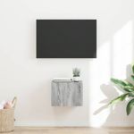 Casa si Gradina - Mobilier - Comode si corpuri - Comode - Dulap TV de perete Gri Sonoma 60 x 31 x 29.5 cm Lemn compozit - Infinity.ro