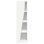 Casa si Gradina - Mobilier - Dulapuri si sifoniere - Dulapuri - Dulap de colt Alb 27,5x27x102cm Lemn compozit - Infinity.ro