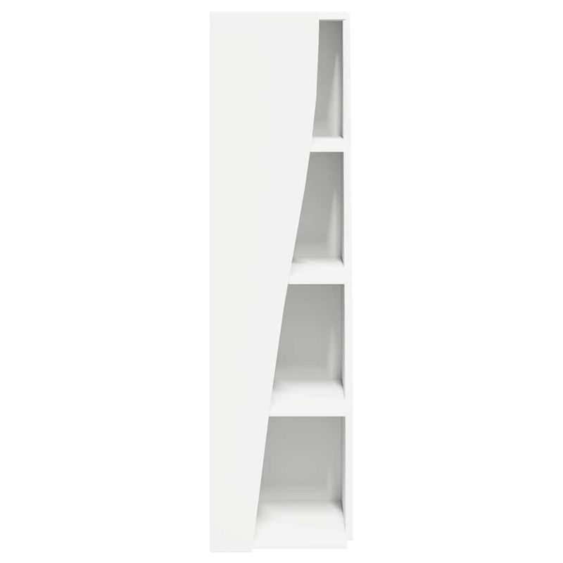Casa si Gradina - Mobilier - Dulapuri si sifoniere - Dulapuri - Dulap de colt Alb 27,5x27x102cm Lemn compozit - Infinity.ro