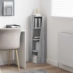 Casa si Gradina - Mobilier - Dulapuri si sifoniere - Dulapuri - Dulap de colt Alb 27,5x27x102cm Lemn compozit - Infinity.ro