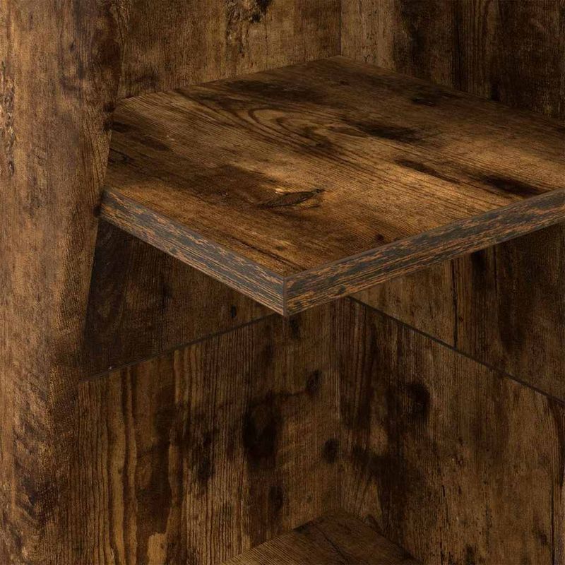 Casa si Gradina - Mobilier - Dulapuri si sifoniere - Dulapuri - Dulap de colt Alb 27,5x27x140cm Lemn compozit - Infinity.ro