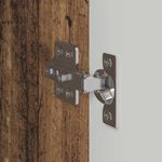 Casa si Gradina - Mobilier - Comode si corpuri - Comode - Dulap TV de perete Pe perete 2 pcs Lemn Vechi 30 x 31 x 80 cm - Infinity.ro