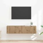 Casa si Gradina - Mobilier - Comode si corpuri - Comode - Dulap TV de perete 2 pcs Stejar artizanal 60 x 31 x 29.5 cm - Infinity.ro