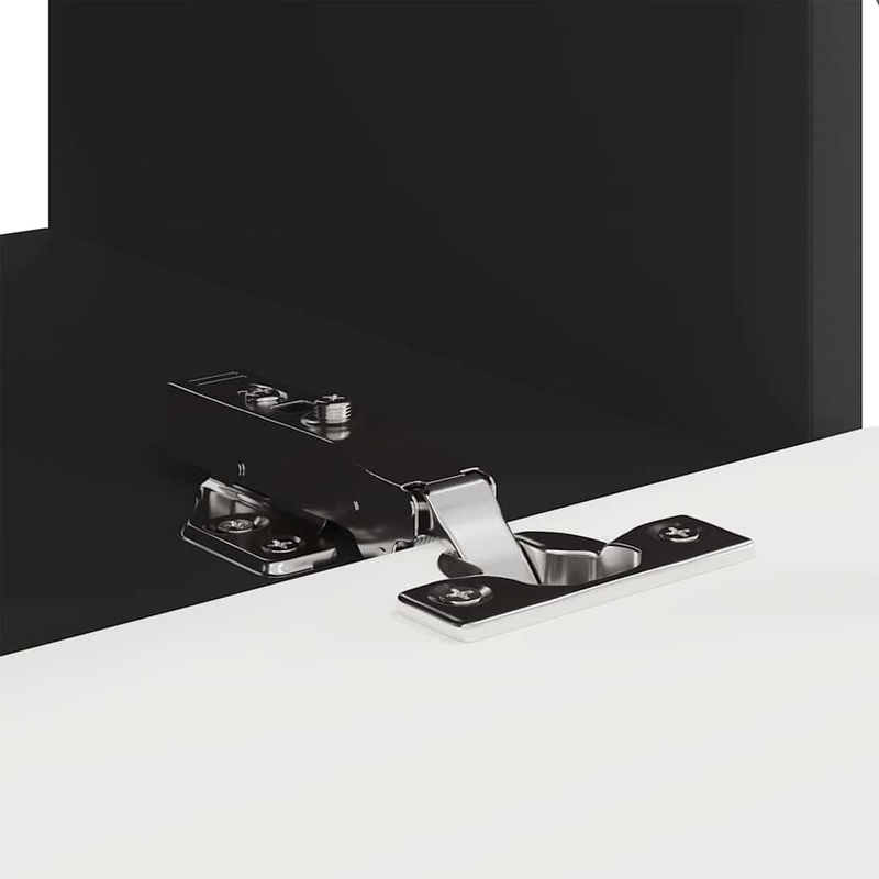 Casa si Gradina - Mobilier - Comode si corpuri - Comode - Dulap TV de perete Negru 60 x 31 x 29.5 cm Lemn compozit - Infinity.ro