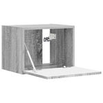 Casa si Gradina - Mobilier - Comode si corpuri - Comode - Dulap TV de perete Gri Sonoma 60 x 31 x 29.5 cm Lemn compozit - Infinity.ro
