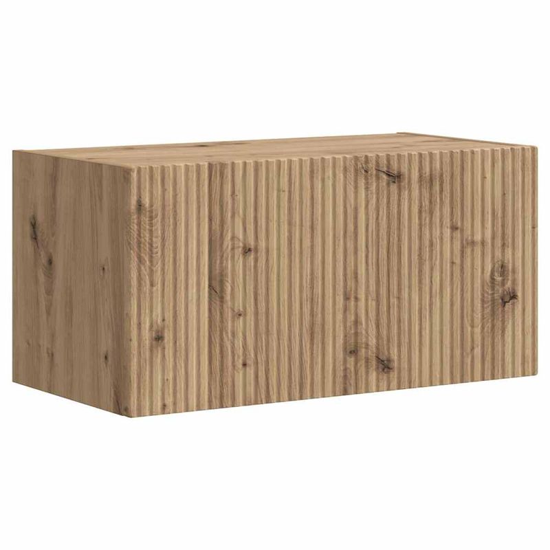 Casa si Gradina - Mobilier - Comode si corpuri - Comode - Dulap TV de perete 2 pcs Stejar artizanal 60 x 31 x 29.5 cm - Infinity.ro