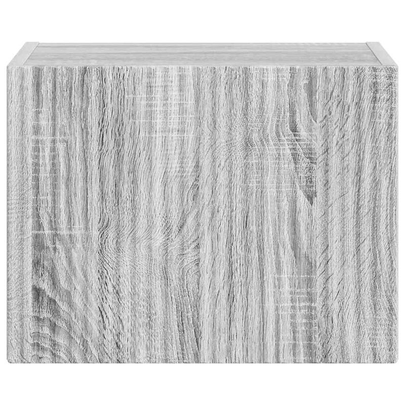 Casa si Gradina - Mobilier - Comode si corpuri - Comode - Dulap TV de perete Gri Sonoma 60 x 31 x 29.5 cm Lemn compozit - Infinity.ro