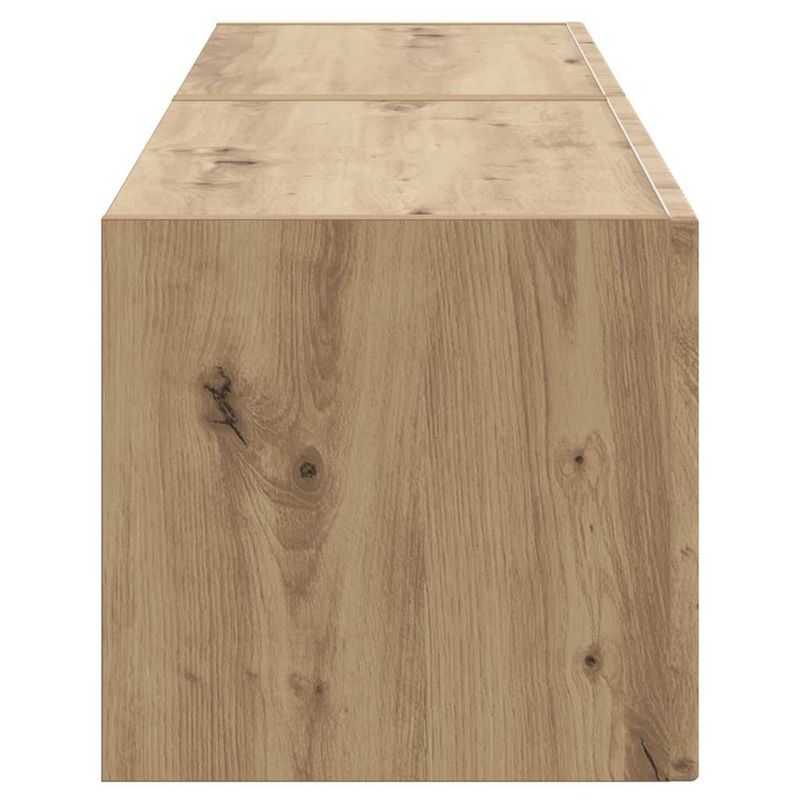 Casa si Gradina - Mobilier - Comode si corpuri - Comode - Dulap TV de perete 2 pcs Stejar artizanal 60 x 31 x 29.5 cm - Infinity.ro
