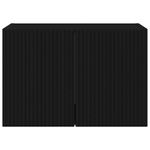 Casa si Gradina - Mobilier - Comode si corpuri - Comode - Dulap TV de perete Negru 59,5 x 31 x 40 cm Lemn compozit - Infinity.ro