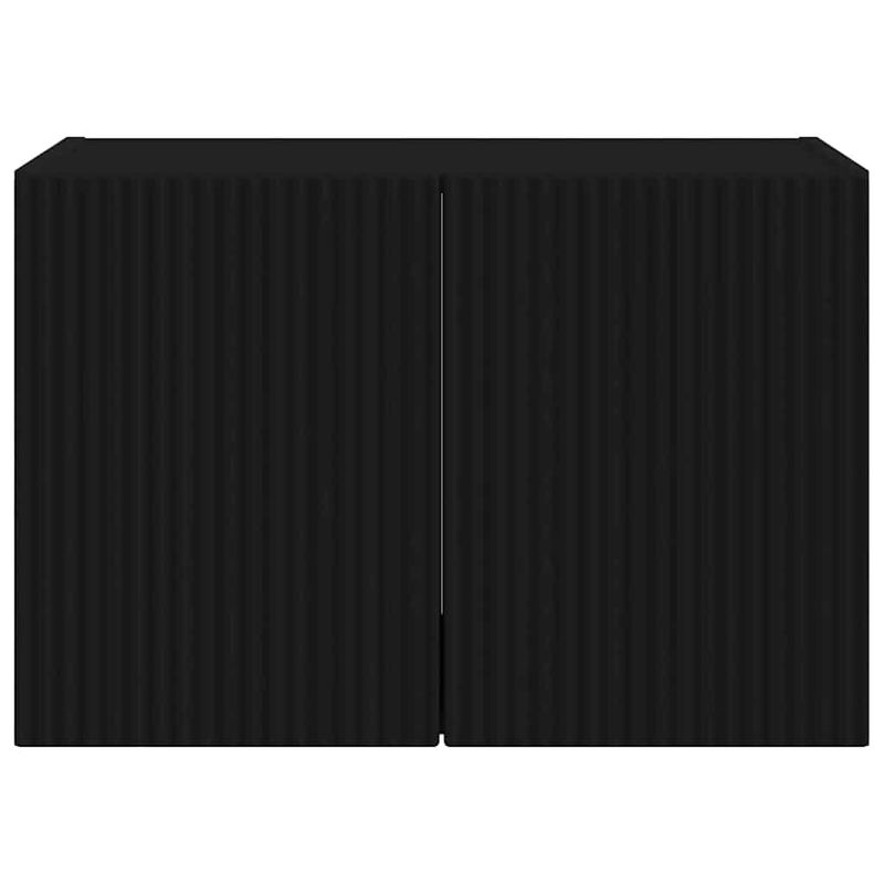 Casa si Gradina - Mobilier - Comode si corpuri - Comode - Dulap TV de perete Negru 59,5 x 31 x 40 cm Lemn compozit - Infinity.ro