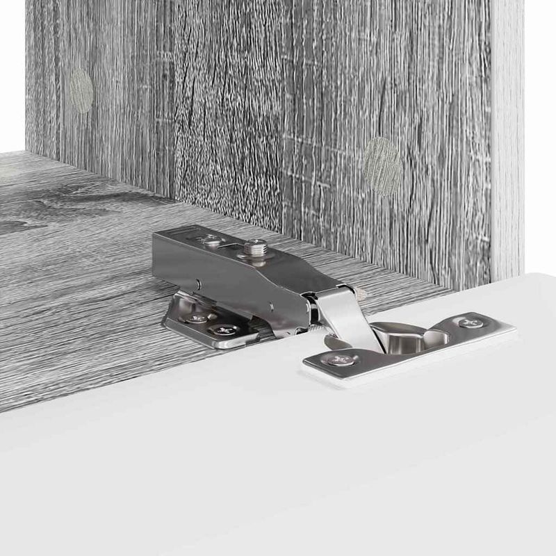 Casa si Gradina - Mobilier - Comode si corpuri - Comode - Dulap TV de perete Gri Sonoma 60 x 31 x 29.5 cm Lemn compozit - Infinity.ro