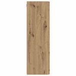 Casa si Gradina - Mobilier - Comode si corpuri - Comode - Dulap TV de perete 2 pcs Stejar artizanal 30 x 31 x 100 cm - Infinity.ro