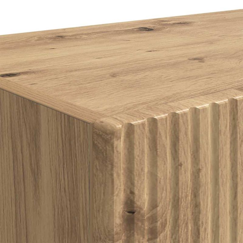 Casa si Gradina - Mobilier - Comode si corpuri - Comode - Dulap TV de perete 2 pcs Stejar artizanal 60 x 31 x 29.5 cm - Infinity.ro