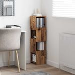 Casa si Gradina - Mobilier - Dulapuri si sifoniere - Dulapuri - Dulap de colt Alb 25,5x25x102cm Lemn compozit - Infinity.ro