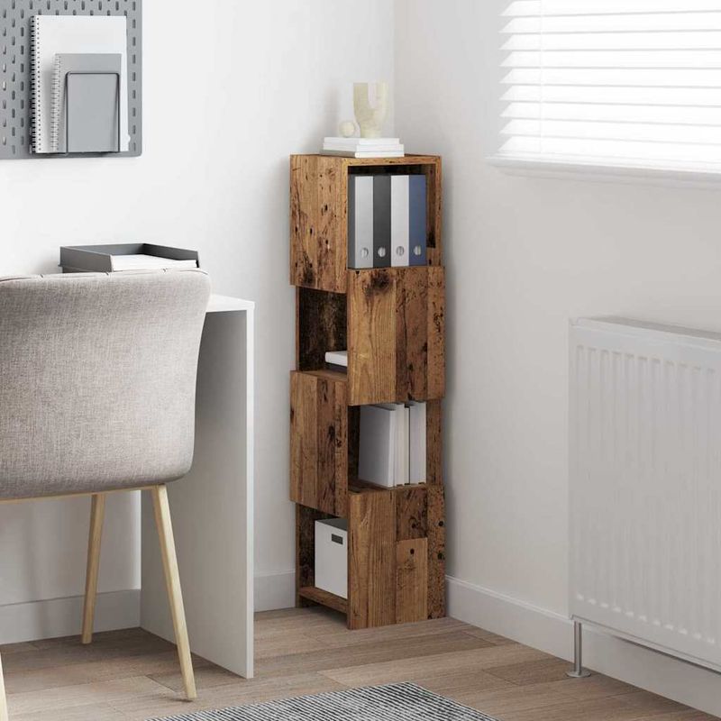 Casa si Gradina - Mobilier - Dulapuri si sifoniere - Dulapuri - Dulap de colt Alb 25,5x25x102cm Lemn compozit - Infinity.ro