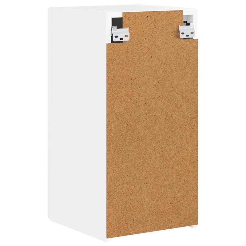 Casa si Gradina - Mobilier - Comode si corpuri - Comode - Dulap TV de perete Pe perete 2 pcs Alb Lucios 30 x 31 x 60 cm - Infinity.ro