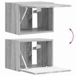 Casa si Gradina - Mobilier - Comode si corpuri - Comode - Dulap TV de perete Gri Sonoma 60 x 31 x 29.5 cm Lemn compozit - Infinity.ro