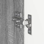 Casa si Gradina - Mobilier - Comode si corpuri - Comode - Dulap TV de perete Gri Sonoma 59,5 x 31 x 80 cm Lemn compozit - Infinity.ro