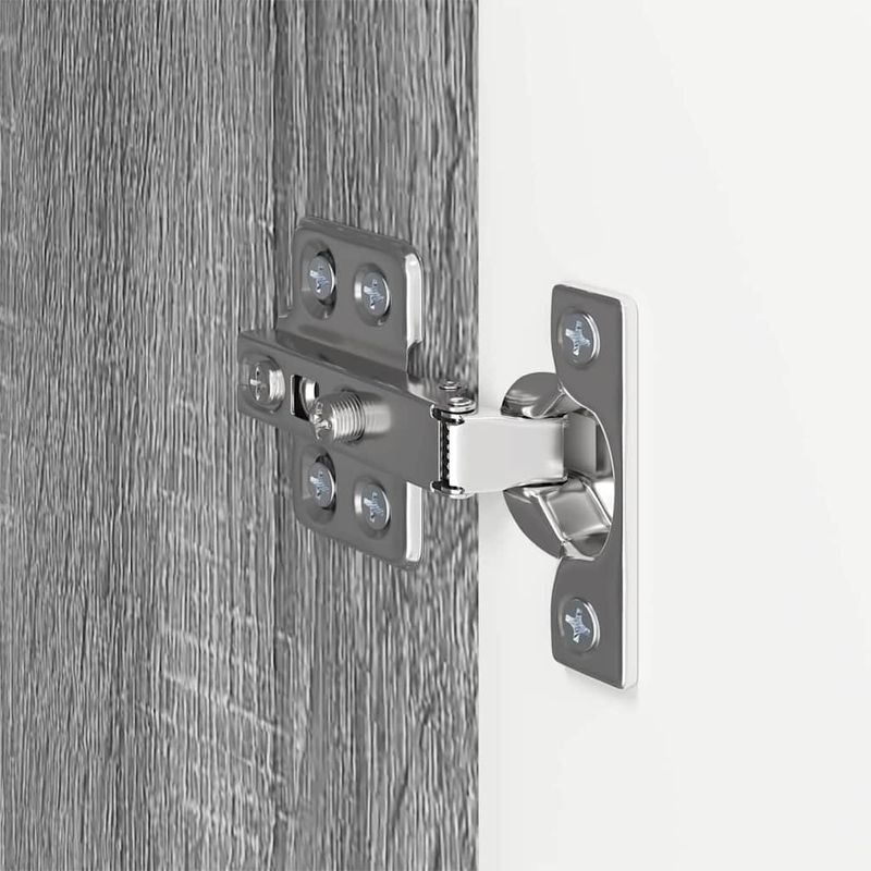 Casa si Gradina - Mobilier - Comode si corpuri - Comode - Dulap TV de perete Gri Sonoma 59,5 x 31 x 80 cm Lemn compozit - Infinity.ro