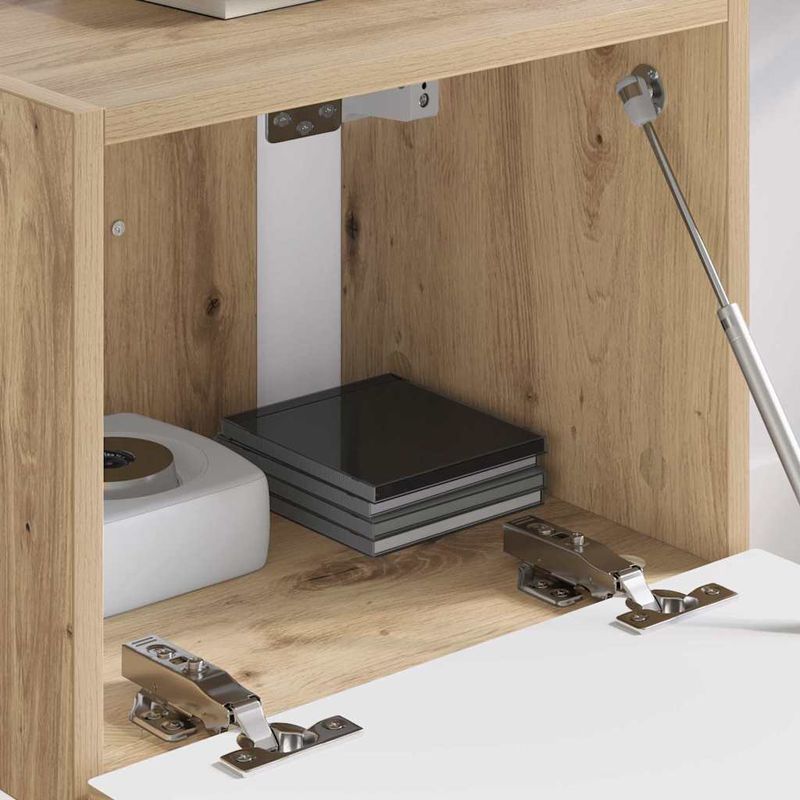 Casa si Gradina - Mobilier - Comode si corpuri - Comode - Dulap TV de perete Pe perete Stejar artizanal 60 x 31 x 29.5 cm - Infinity.ro