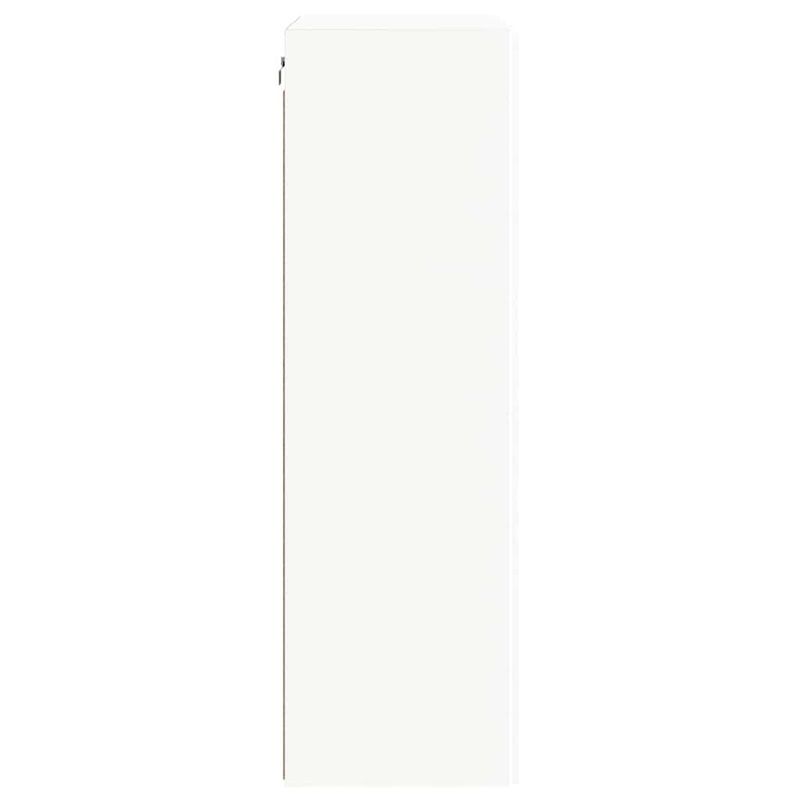 Casa si Gradina - Mobilier - Comode si corpuri - Comode - Dulap TV de perete Alb 59,5 x 31 x 100 cm Lemn compozit - Infinity.ro