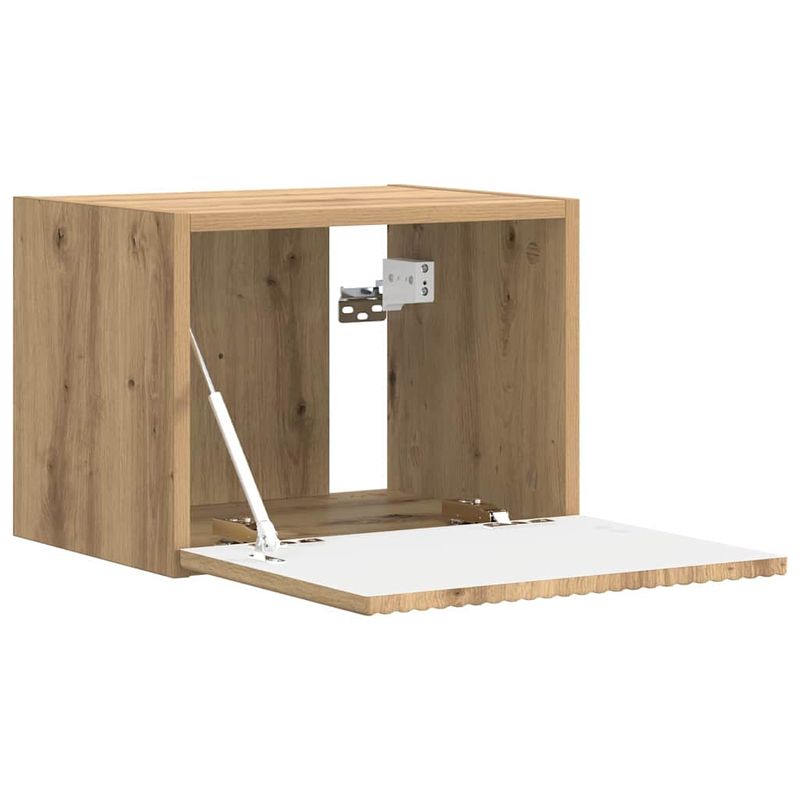 Casa si Gradina - Mobilier - Comode si corpuri - Comode - Dulap TV de perete Pe perete Stejar artizanal 60 x 31 x 29.5 cm - Infinity.ro