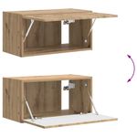 Casa si Gradina - Mobilier - Comode si corpuri - Comode - Dulap TV de perete 2 pcs Stejar artizanal 60 x 31 x 29.5 cm - Infinity.ro
