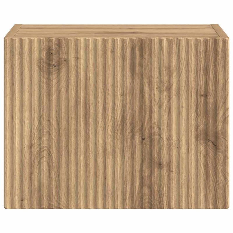 Casa si Gradina - Mobilier - Comode si corpuri - Comode - Dulap TV de perete Pe perete Stejar artizanal 60 x 31 x 29.5 cm - Infinity.ro